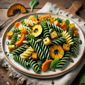 pates spiruline et legumes