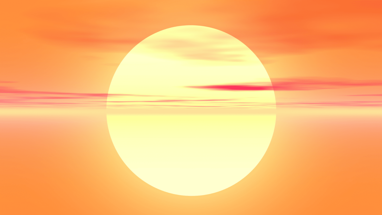 coucher de soleil